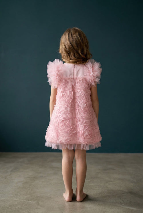 "Begonia" Girl Dress - Daughter's Dresses - ANEVAN