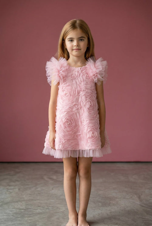 "Begonia" Girl Dress - Daughter's Dresses - ANEVAN