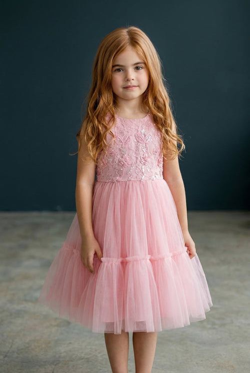 "Grace" Girl Dress - Daughter's Dresses - ANEVAN