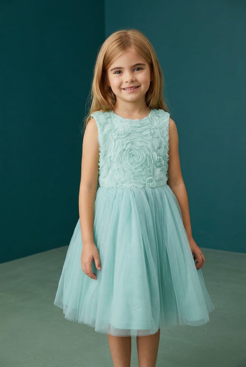 "Harmonie" Girl Dress - Daughter's Dresses - ANEVAN