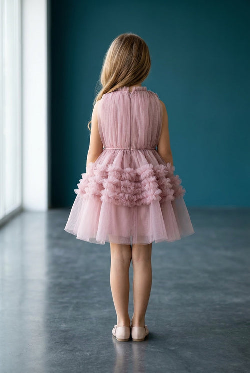 "Monceau" Girl Dress - Daughter's Dresses - ANEVAN