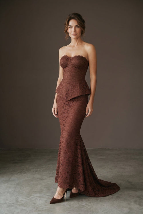 "Noor" Corset and Skirt Set - Mother's Dresses - ANEVAN