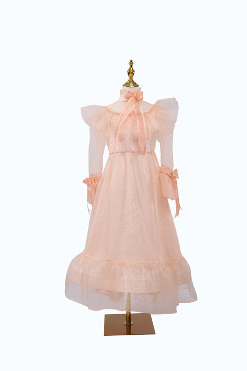 "Poudrée" Girl Dress - Daughter's Dresses - ANEVAN