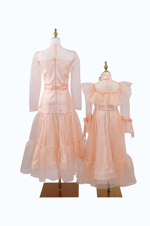 "Poudrée" Mother - Daughter Matching Dresses - Matching Dresses - ANEVAN