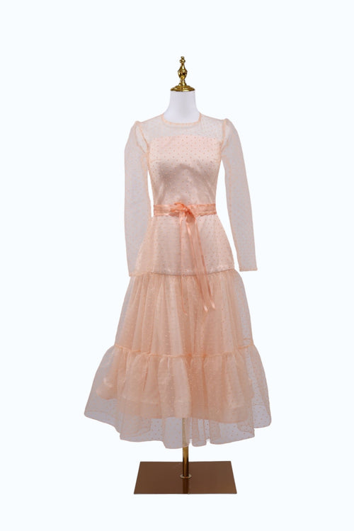 "Poudrée" Woman Dress - Mother's Dresses - ANEVAN